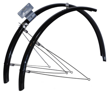 60 mm Skærmsæt 26 tommer, Blank Sort