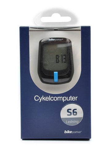 BikePartner S6 Cykelcomputer med ledning