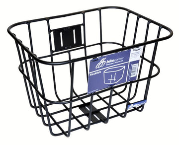 Roskilde Cykelkurv Foran Aluminium Sort