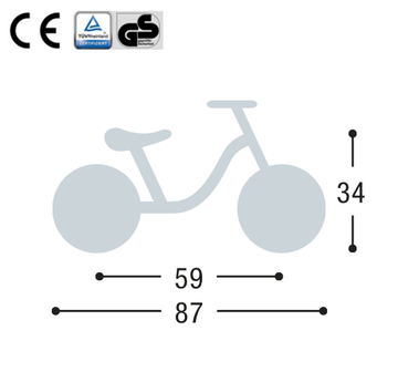 Puky LR 1L Br - Kiwi-orange