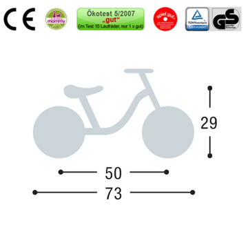 Puky LR M Løbecykel - Pink