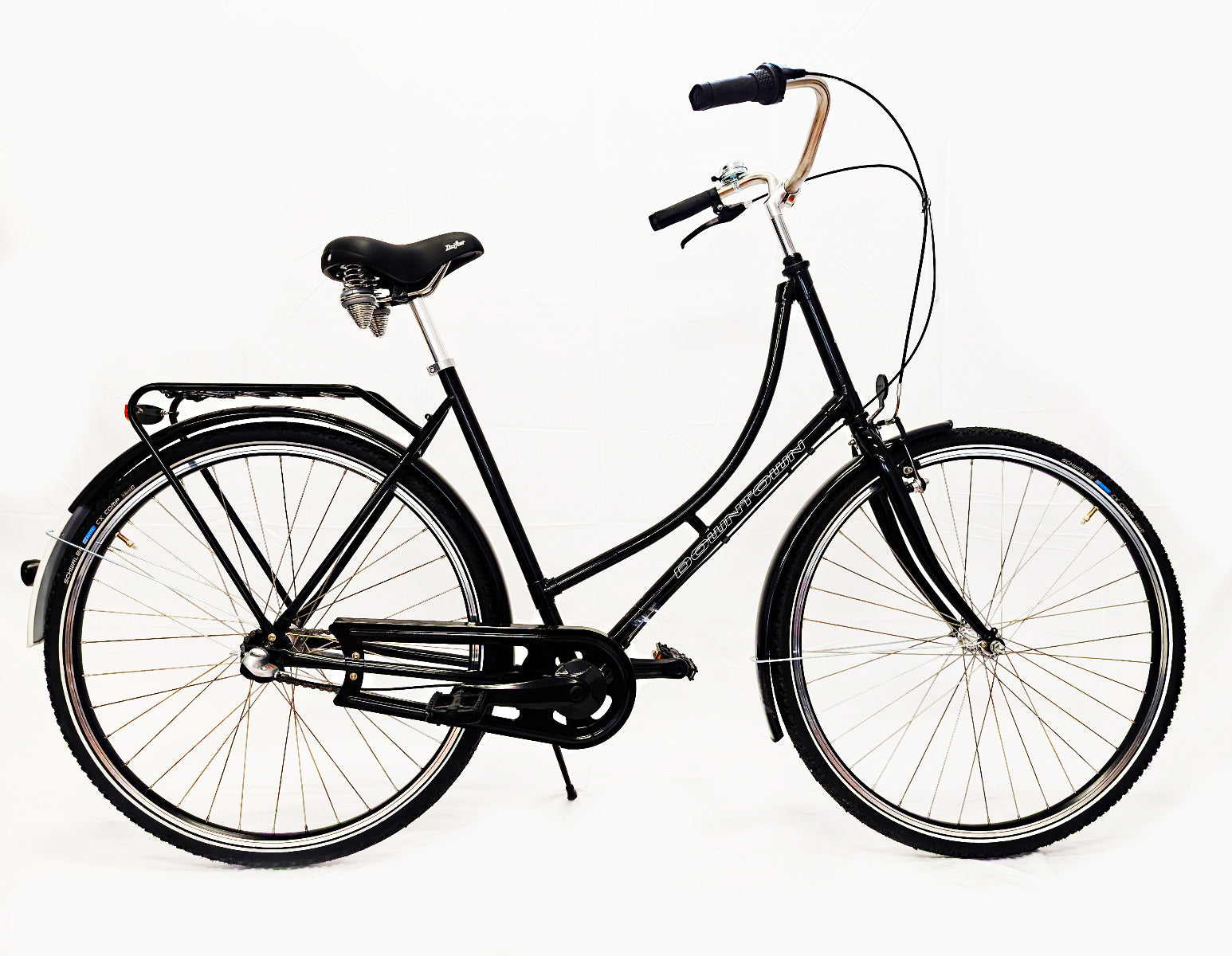 Downtown dame Sort 55 Cm - Retro