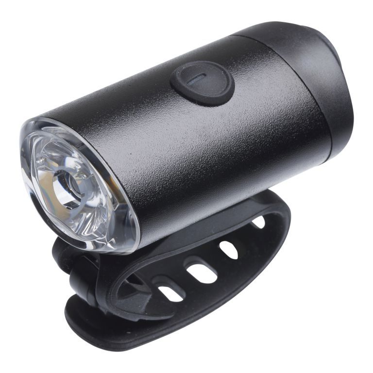 ABUS Forlygte Libra genopladelig sort 300 lumen