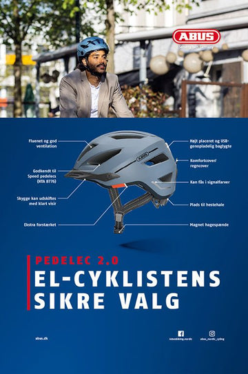 ABUS Featureskilt slatwall Pedelec 2.0 DK