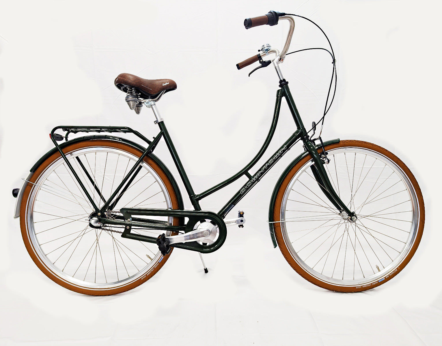 Downtown dame Grøn 55 Cm  - Retro