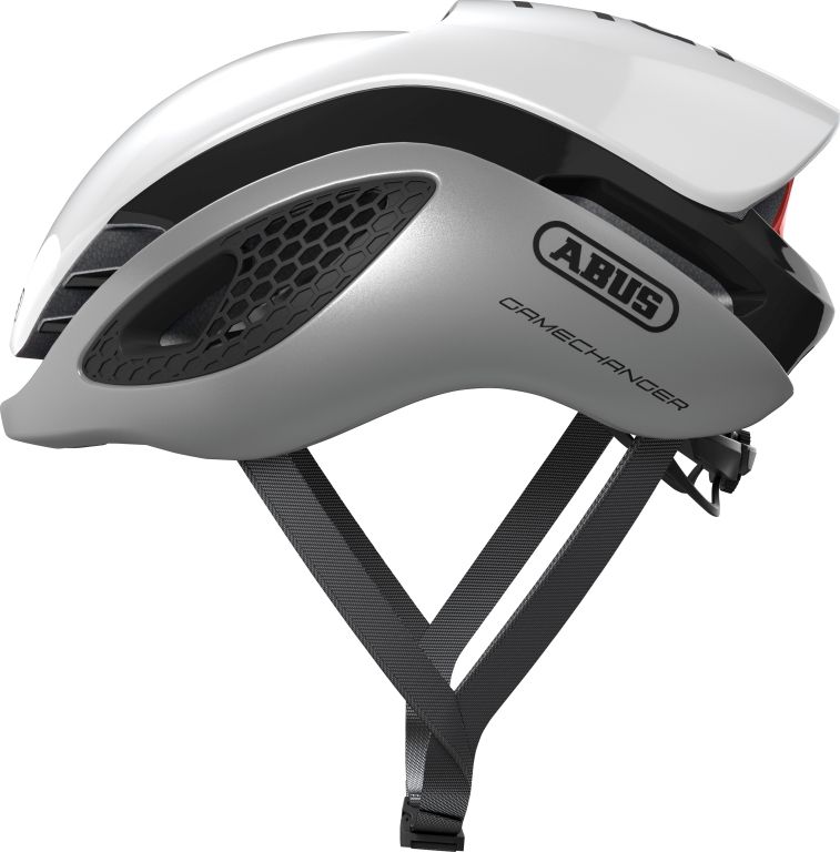 ABUS Hjelm GameChanger, silver white S