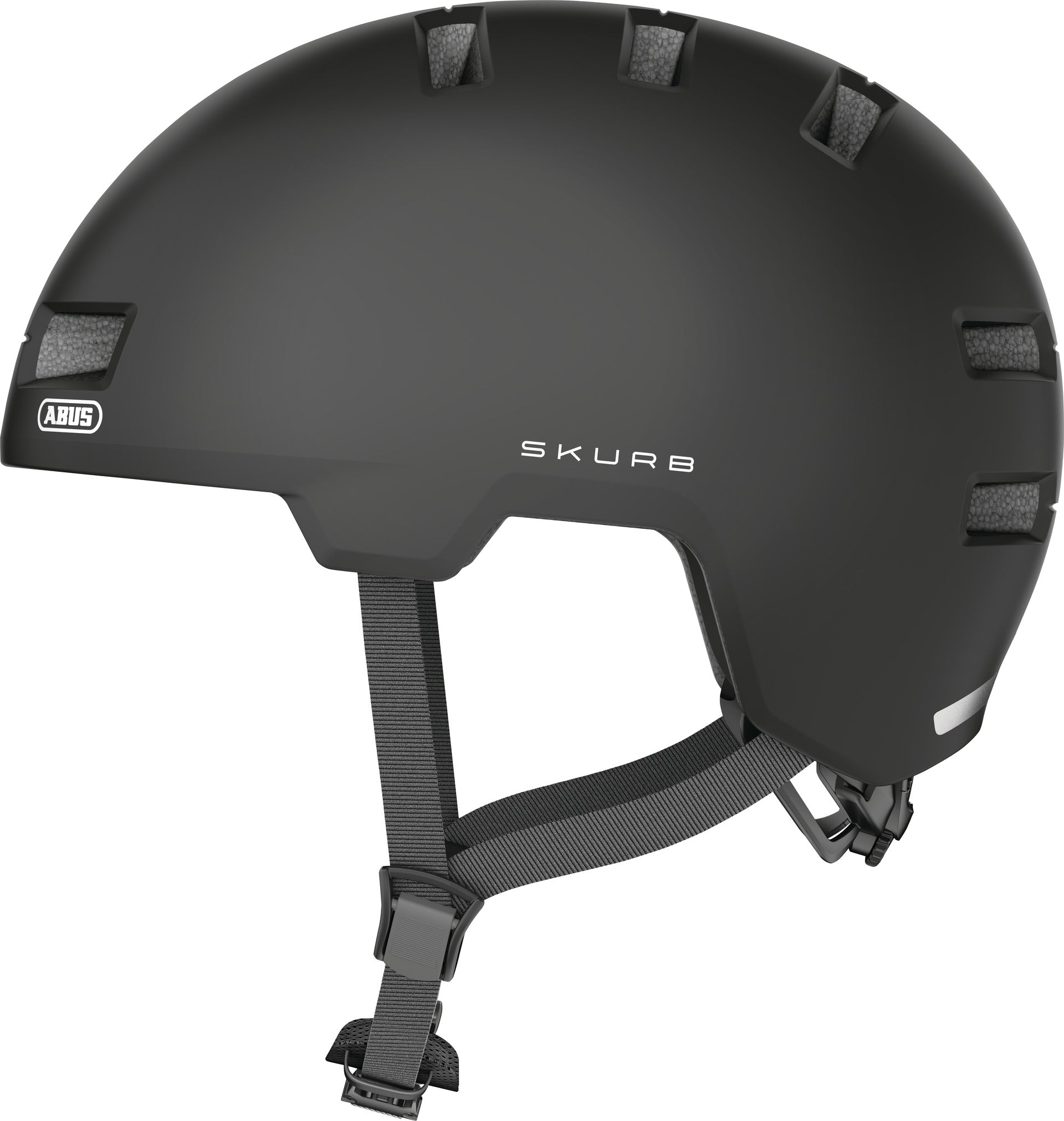 ABUS Hjelm Skurb, velvet black M