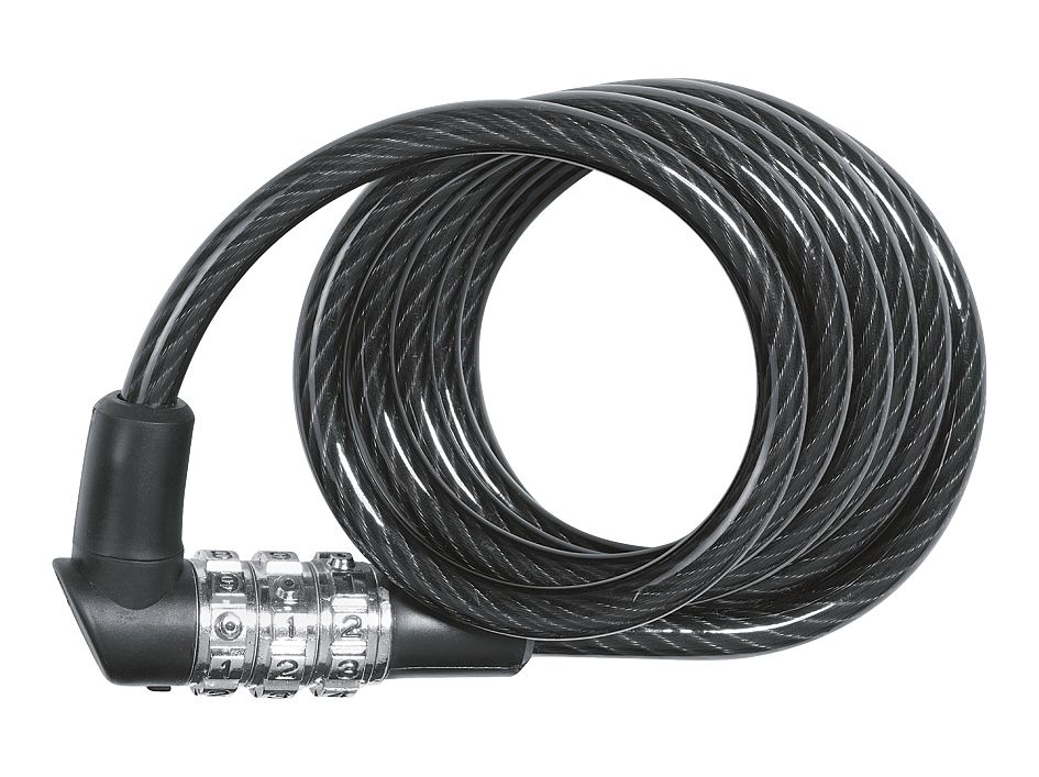 ABUS Spirallås 3506 Combo 3506C/120 black