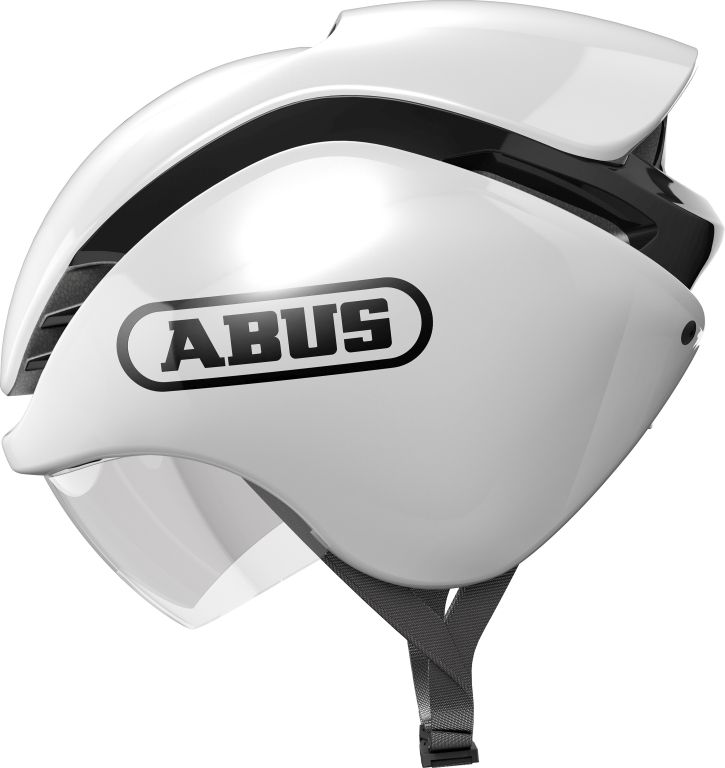 ABUS Hjelm GameChanger TRI, shiny white L
