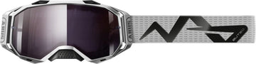 ABUS Buteo goggles, polar white Leveres med farvet glas - og ekstra klart glas