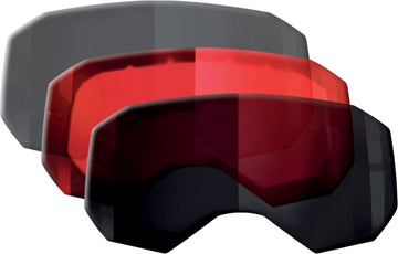 ABUS Buteo spare lens, black chrome