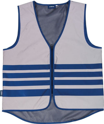 ABUS Lumino Urban Vest, silver M