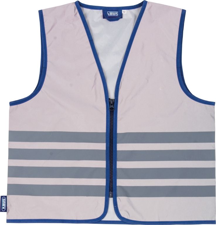 ABUS Lumino Urban Vest Kids, silver L