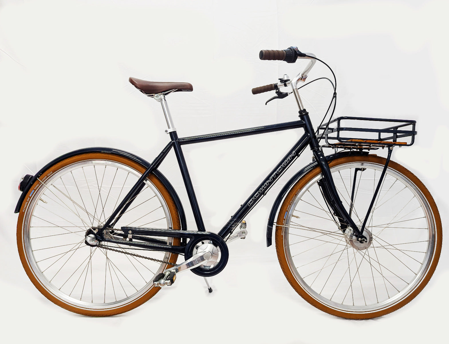 Downtown herre City Blå 55 Cm  - Retro