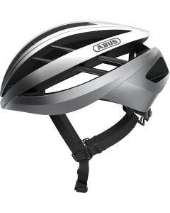 ABUS Hjelm Aventor, gleam silver S