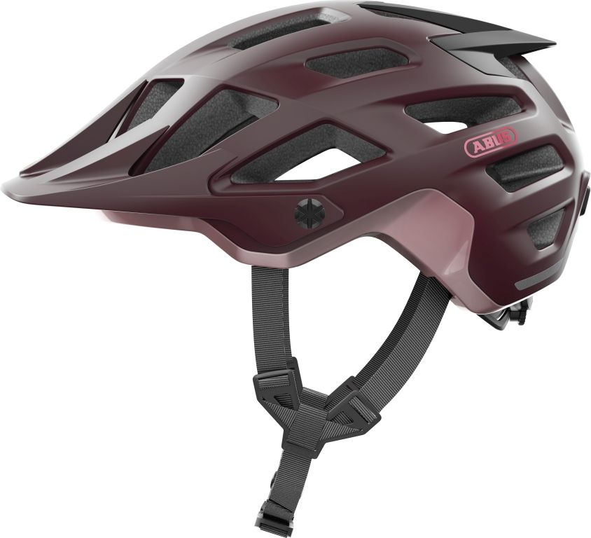 ABUS Hjelm Moventor 2.0, wildberry red M