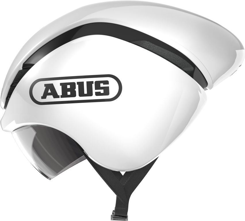 ABUS Hjelm GameChanger TT, shiny white S