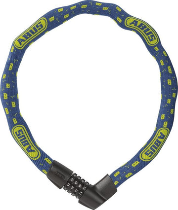 ABUS Kædelås 1385 Tresor Combo (6mm) 1385/75 blue mask
