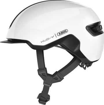 ABUS Hjelm Hud-Y, shiny white L