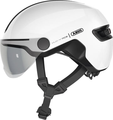 ABUS Hjelm Hud-Y ACE, shiny white S