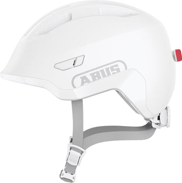 ABUS Hjelm Smiley 3.0 ACE LED, pure white S