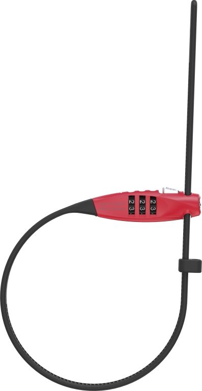 ABUS Wirelås Combiflex TravelGuard TravelGuard red