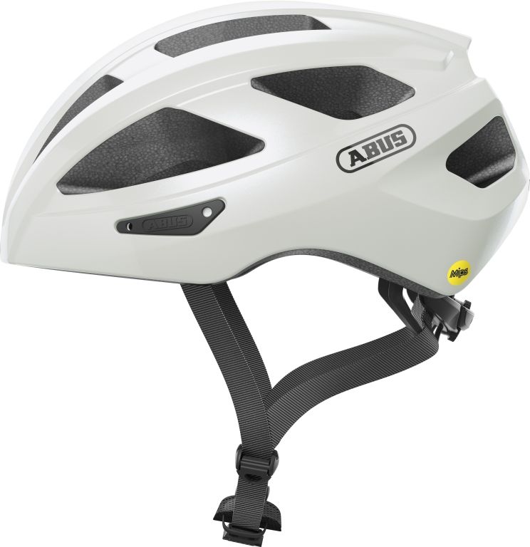 ABUS Hjelm Macator, pearl white S