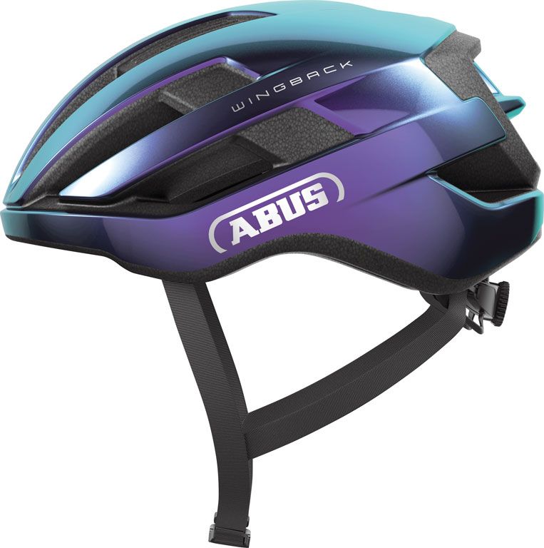 ABUS Hjelm WingBack, flip flop purple M