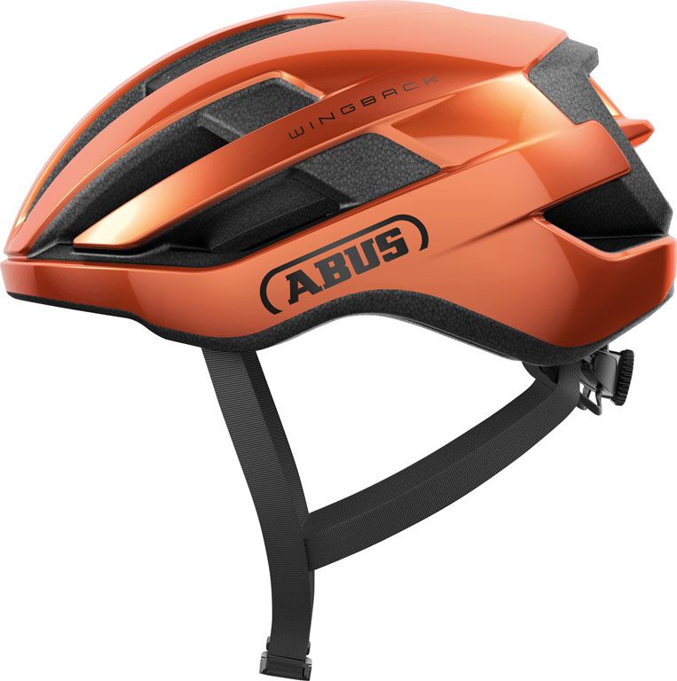 ABUS Hjelm WingBack, goldfish orange M