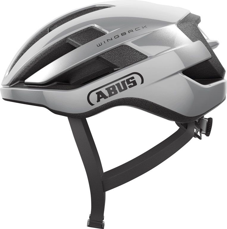 ABUS Hjelm WingBack, gleam silver S