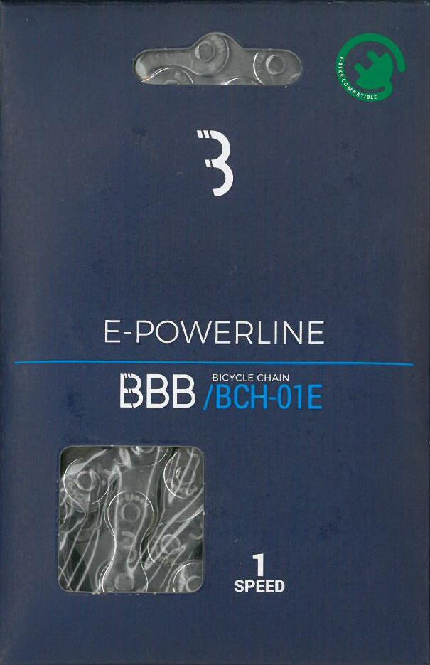 BBB E-Powerline Cykelkæde 1,2 x 1,8 Til Indvendige Gear