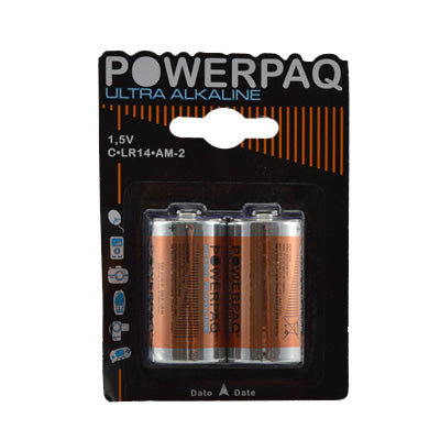 PowerPaq C Batterier Ultra Alkaline LR14 - 1,5V