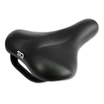 Selle Orient luksus Comfort Cykelsadel Sort