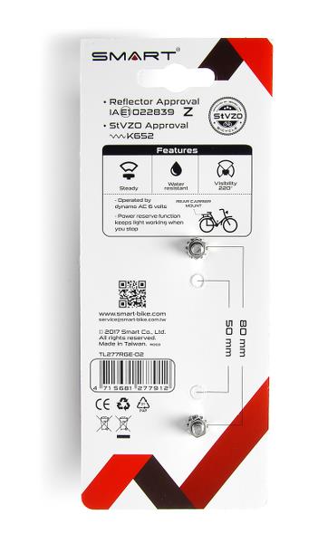 Smart LED Baglygte